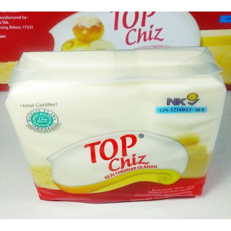 

KEJU TOPCHIZ CHEDDAR 250GR