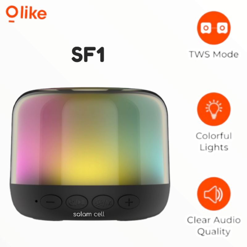 Music Bluetooth OLIKE SF1 Bluetooth 5.0 RGB Light Original Music Box Speaker Portable Bluetooth