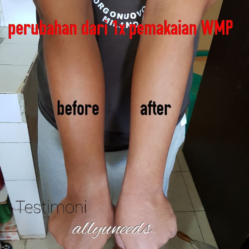 Pemutih Badan Korea | Lulur Pemutih | WMP Original | Whitening Mask Powder