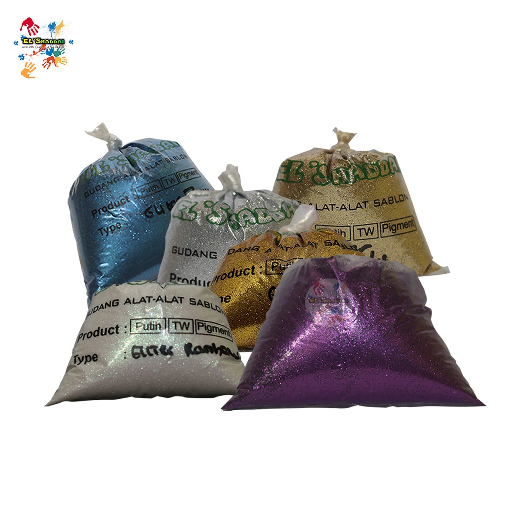 GLITTER gliter gold emas 100gram
