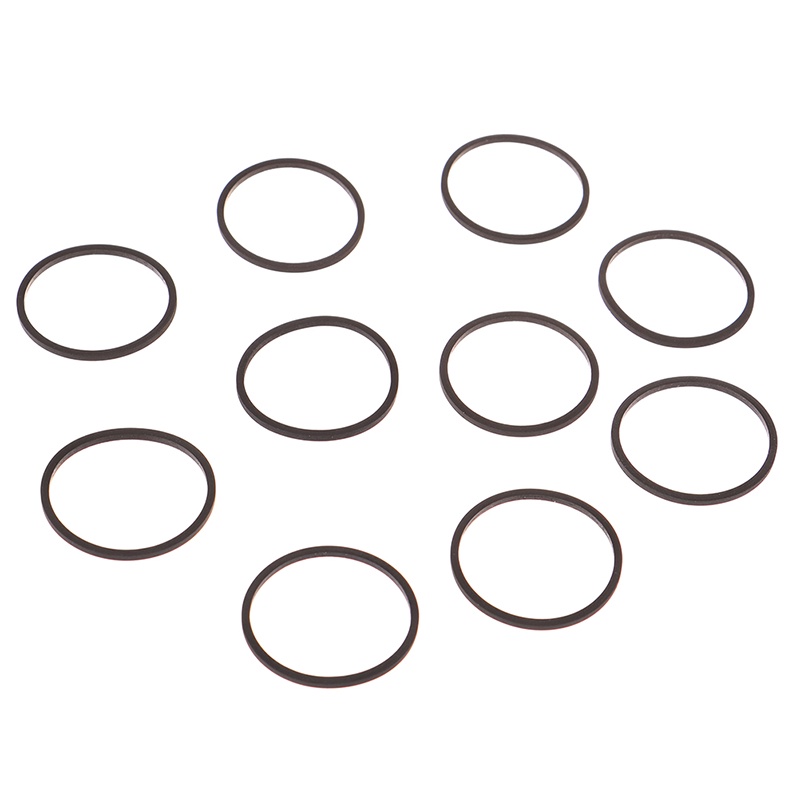 {LUCKID}10PCS DVD Disk Drive Rubber Belts Replacement for Xbox 360 DiscTray Accessories