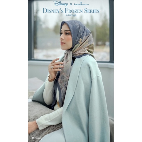 Disney's Frozen Buttonscarves - Voal XL Square