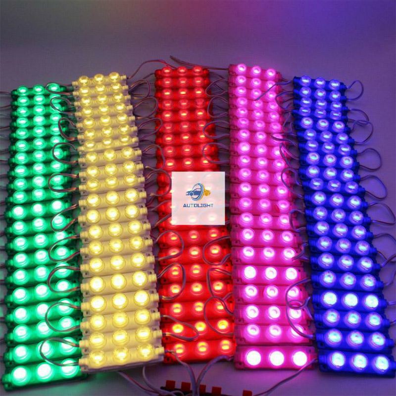 Lampu LED Modul 3 Mata Super SMD Sampin Bak Kolong Mobil 12 V&amp;24 V