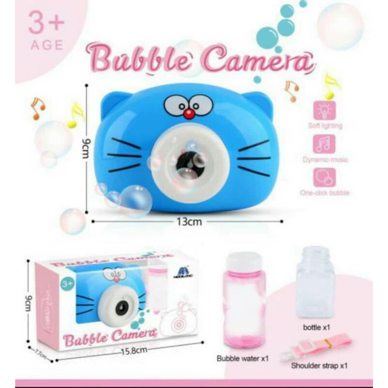 Mainan Camera Bubble Doraemon