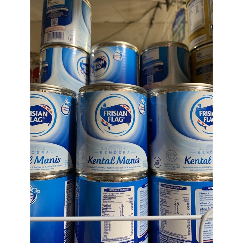 

Susu Kental Manis Bendera Biru 370gr PROMO MURAH