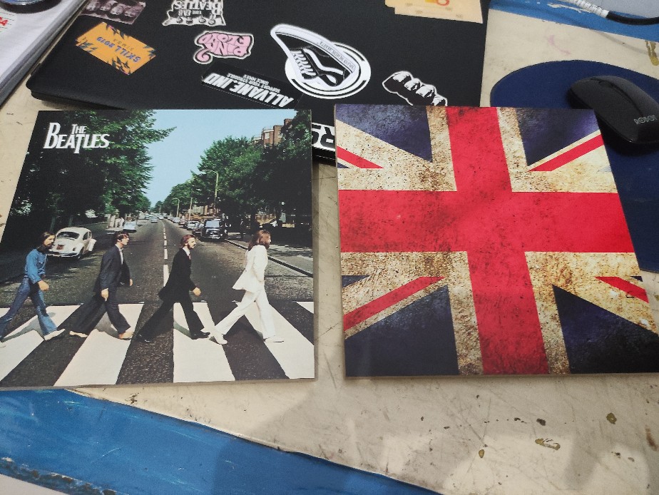 Hiasan Dinding Dekorasi Dinding Bendera Inggris Poster Kayu Wall Decor