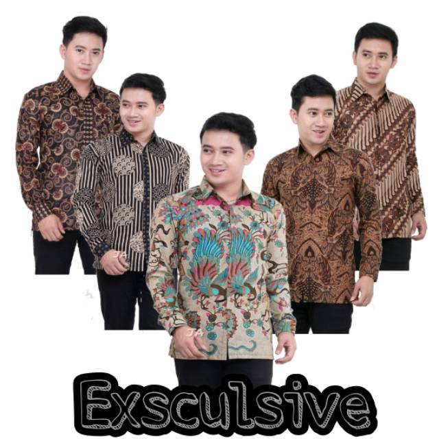 Baju Batik Pria Gus Azmi Syubbanul Muslimin Batik Katun Halus Hadroh Azzahir Santri muslim, Moderen