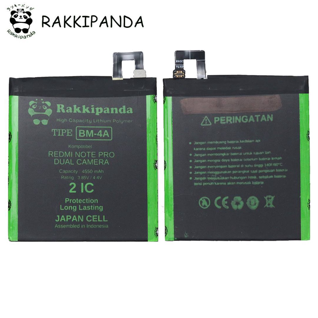 R/K- RakkiPanda - BM4A BM 4A Redmi Pro Dual Camera Batre Batrai Baterai