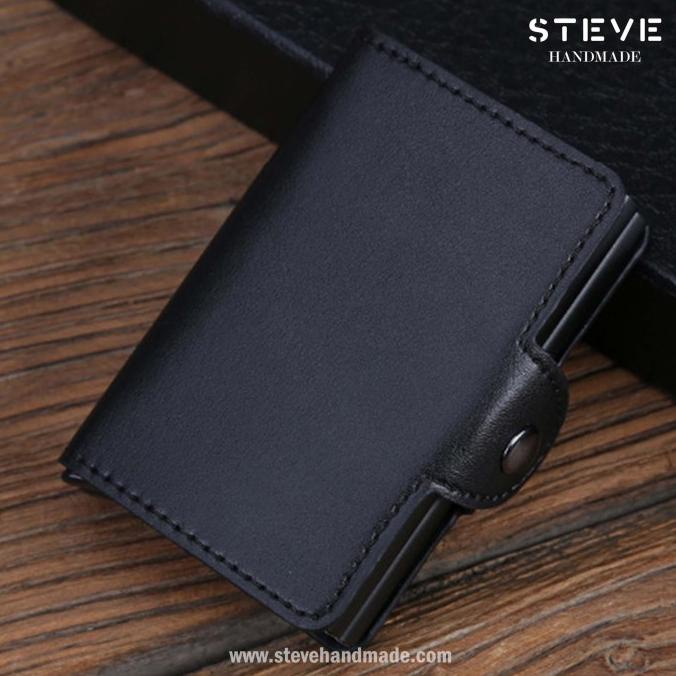 

Tempat Kartu ATM Dompet Kartu Kredit Credit Card Holder Style D Black