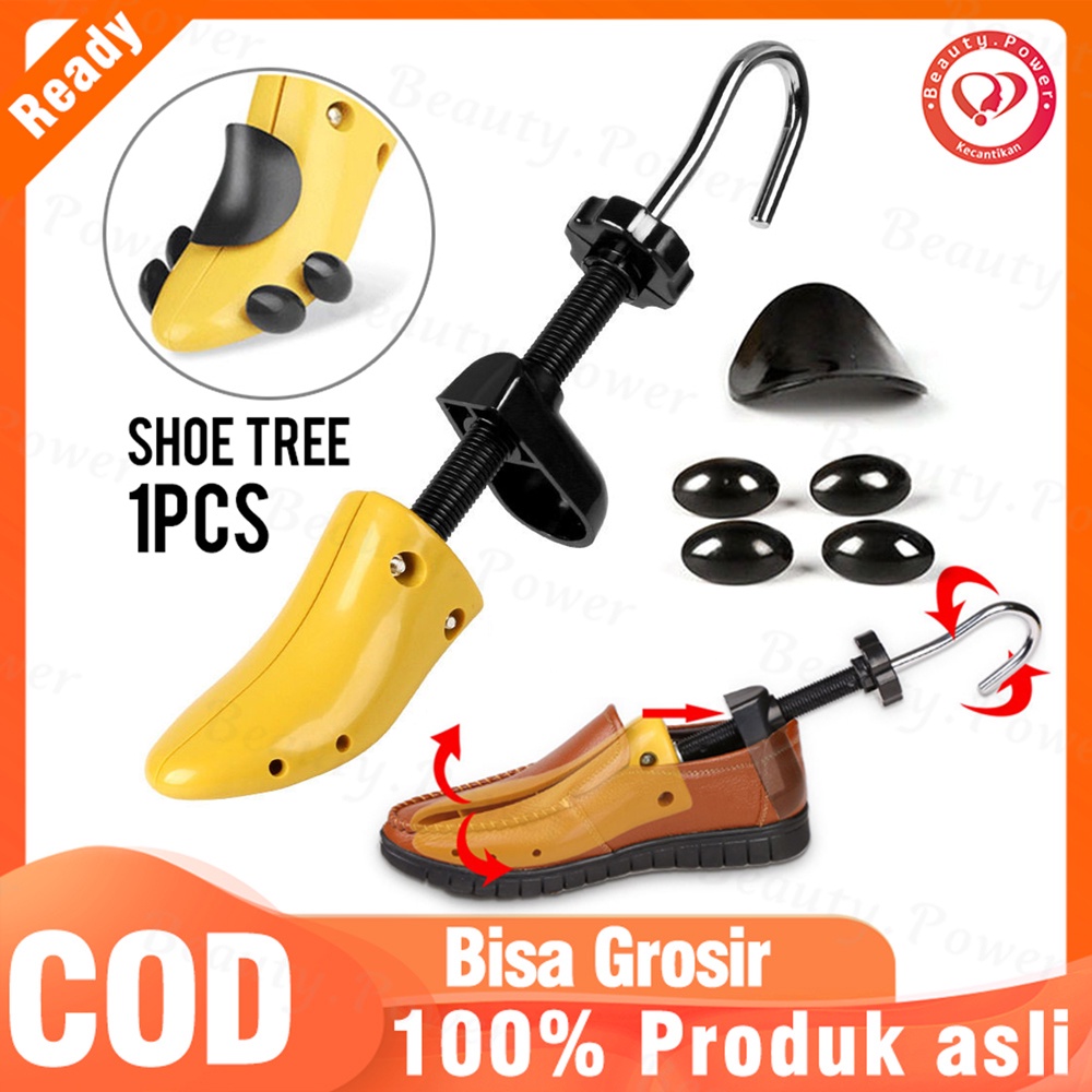 Shoes Stretcher Expander，Alat Perawatan Sepatu, Sesuaikan Ukuran Sepatu Kebesaran, Adjustable Shoe Tree Stretcher Expander Bahan Plastik