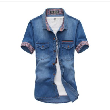 KEMEJA LENGAN PANJANG PRIA/KEMEJA LEVIS KATUN LINEN/KEMEJA LAKI POLOS/KEMEJA LEVIS MADE IN JAPAN