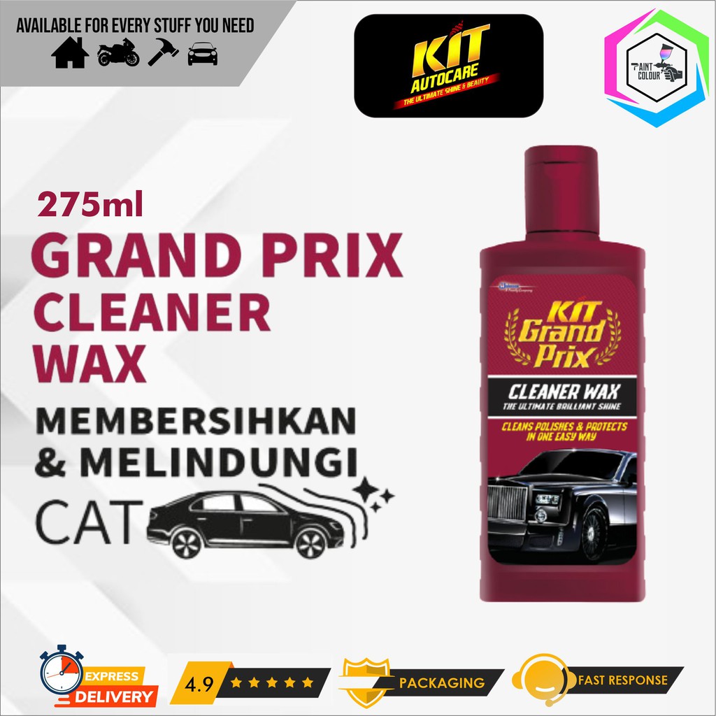 Kit Grand Prix Cleaner Wax 275ml