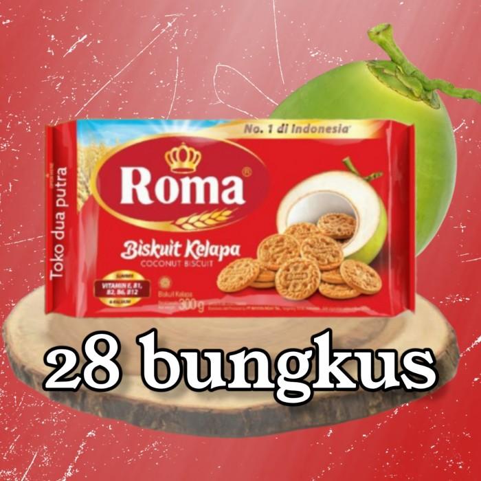 

Roma Kelapa 300 Gr X 28 Psc ( 1 Karton)