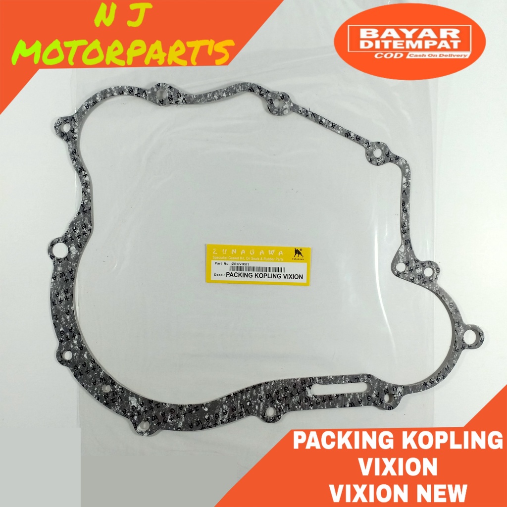 paking gasket packing blok kopling vixion old vixion new zunagawa