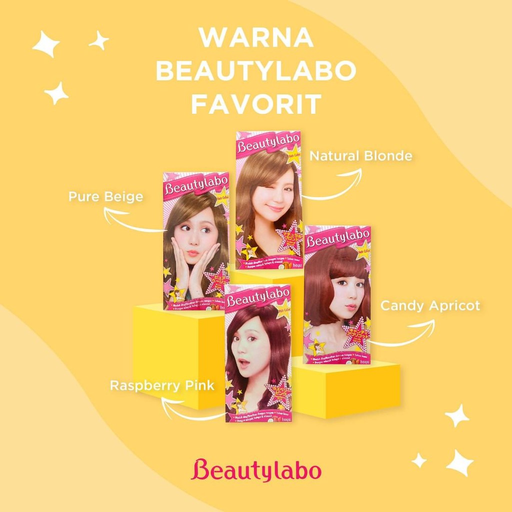 Beautylabo Hair Color / BEAUTY LABO CAT RAMBUT/ SEMIR RAMBUT