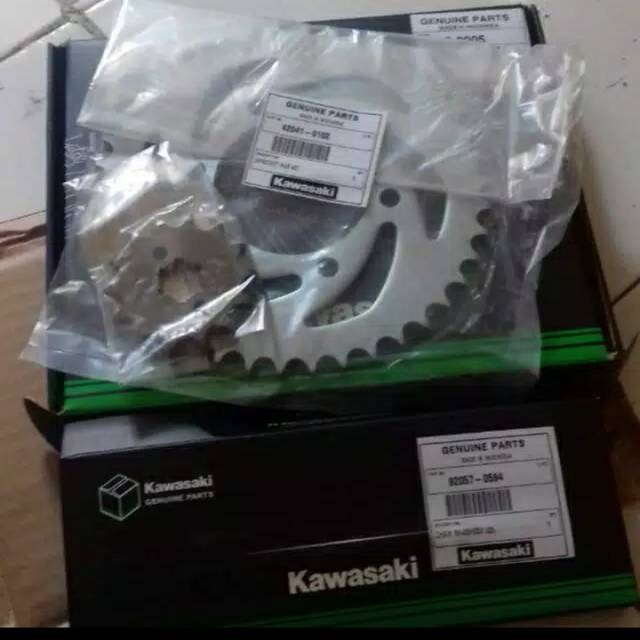 Gir set gear set ninja 150 r original