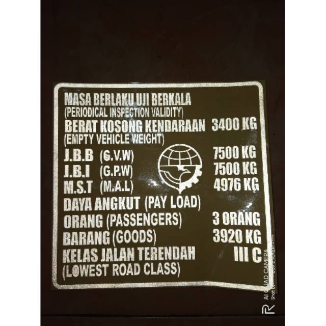 STIKER CUTTING KIR MOBIL/POSPOR