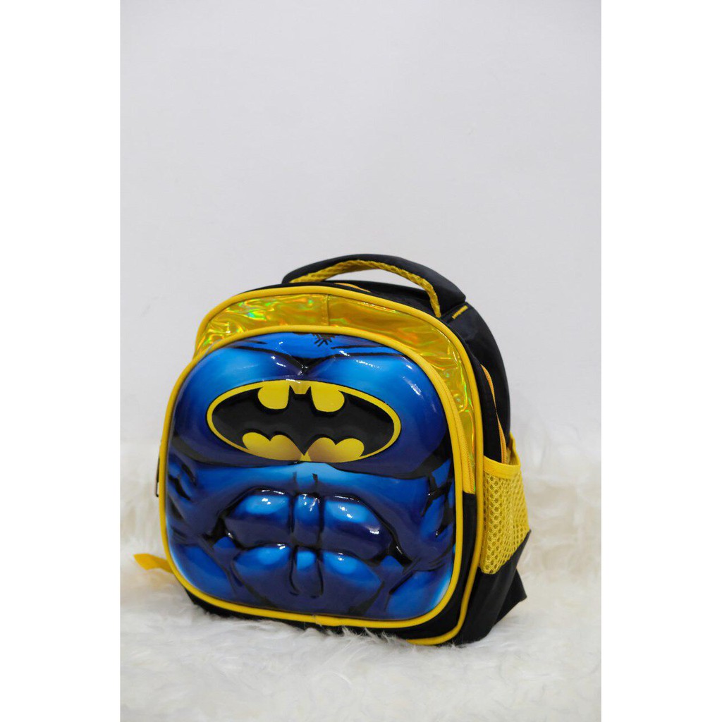 tas sekolah anak 3D PAUD import super hero