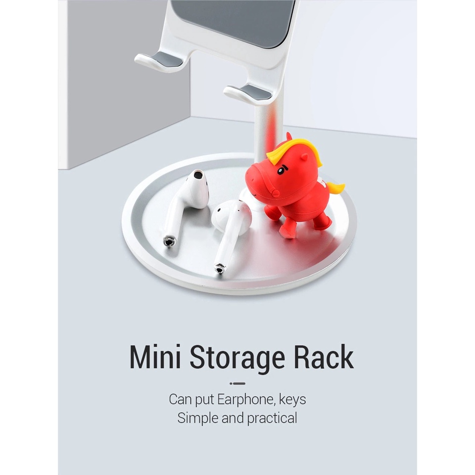 【New Arrival】Universal Adjustable Desktop Phone Stand For Mobile Phone Holder Stand For iPad Tablet Desk Holder