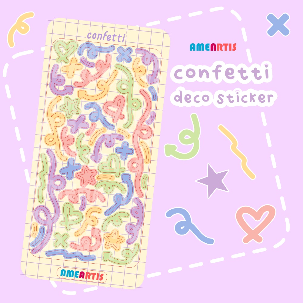 

Ameartis Confetti Deco Sticker