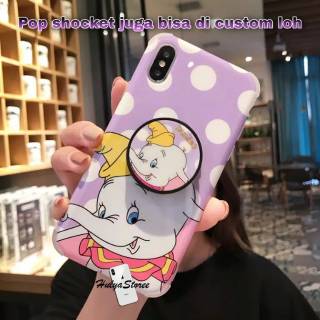 CUSTOM CASE 3D FREE POPSHOCKET FOR OPPO/XIAOMI/SAMSUNG