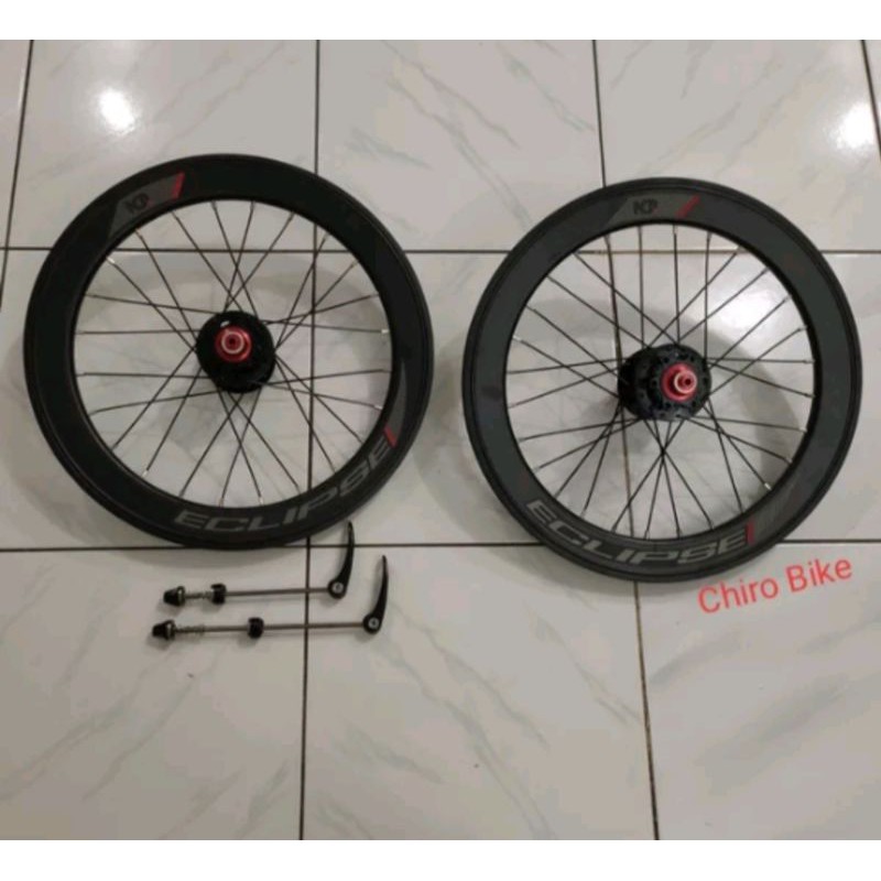 wheelset 16 plus 349 ION eclipse 24h 28h