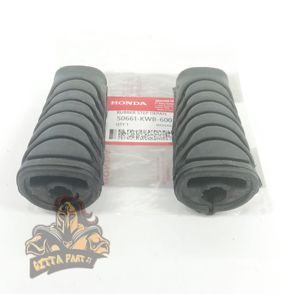 KARET BASTEP FOOTSTEP DEPAN HONDA KWB KUALITAS ASLI ORIGINAL HONDA AHM PRESISI KARET BERKUALITAS KARET TEBAL TIDAK PECAH TIDAK MUDAH PUTUS TIDAK LICIN REVO ABSOLUTE BLADE