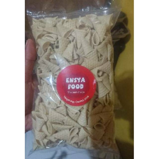 

KERUPUK TARO KERUCUT MENTAH