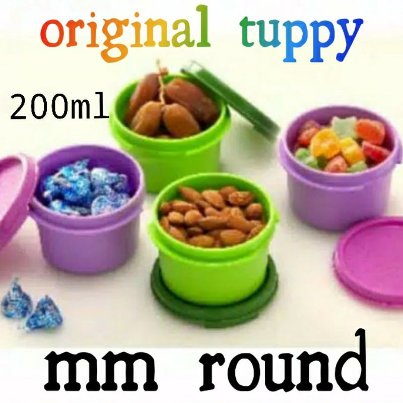 MM round 200ml mini round small round