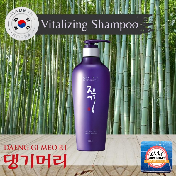 DAENG GI MEO RI Vitalizing Shampoo Treatment Hair Essence Scalp Nutrition Pack - Shampo Kondisioner Essence Nutrisi Perawatan Kulit Kepala Rambut Rontok-Shampoo 500 ml