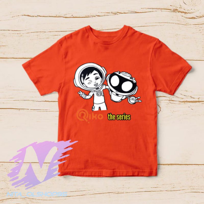 baju Rico the series terbaru kaos gambar hitam putih Rico the series