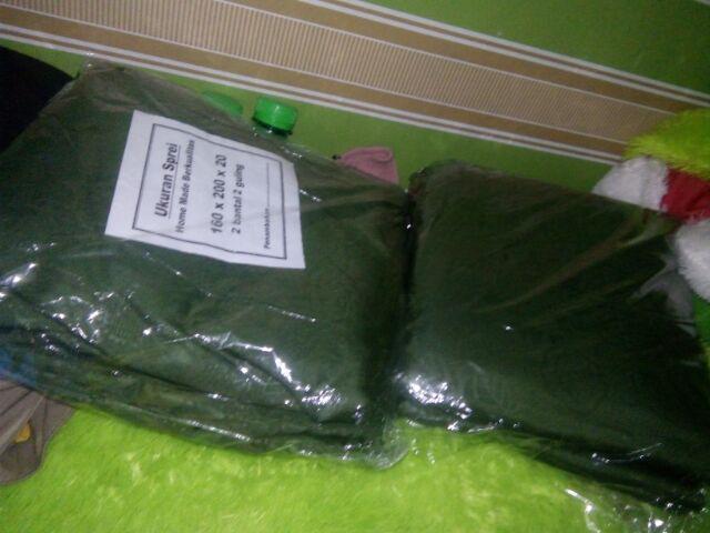 Sprei Homemade Murah Motif Polos Embos