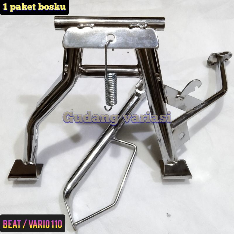 Standar set tengah Dan samping Crome Chrome Beat Scoopy Vario 110 MURAH