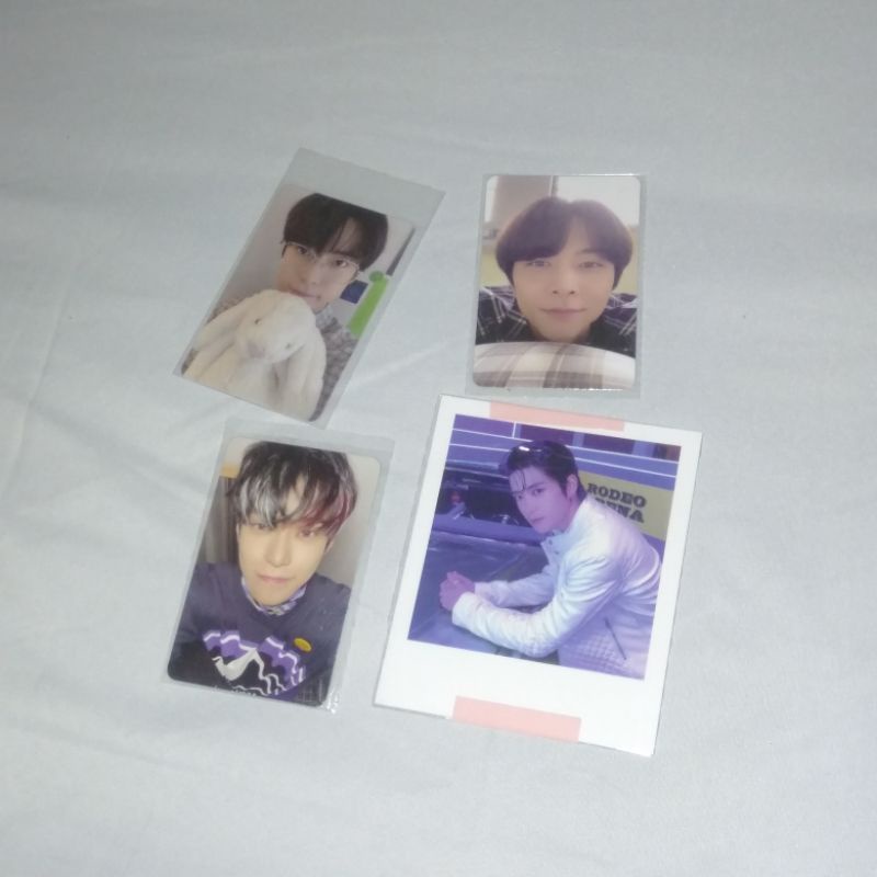pc photocard nct johnny jaehyun doyoung polaroid sticker ar jewel sticky nct127 wts official