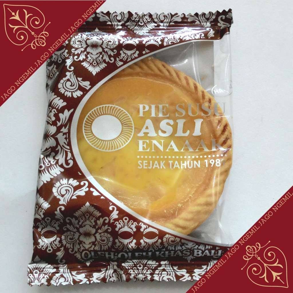 Pie Susu Asli Enaaak 10pcs/box - pie susu pie enak Bali