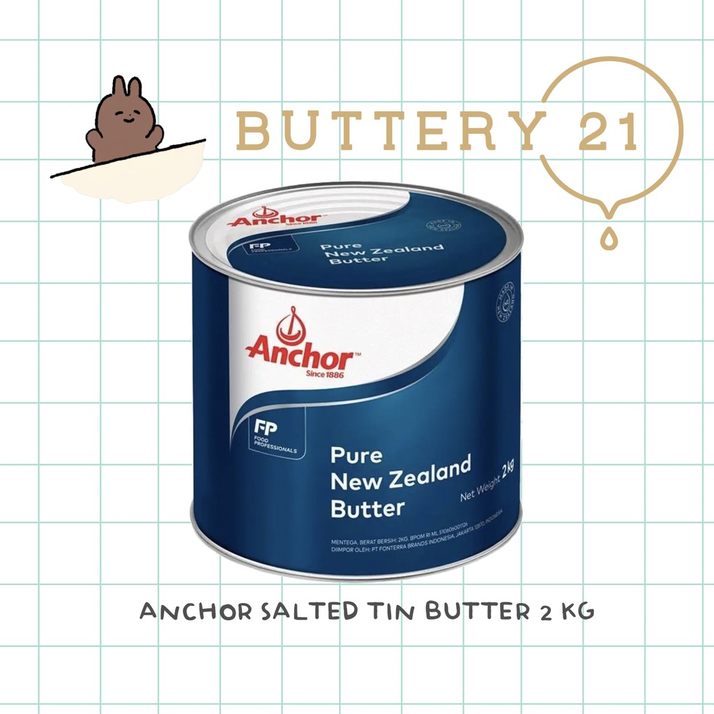 

Anchor Salted Tinned Butter 2 kg