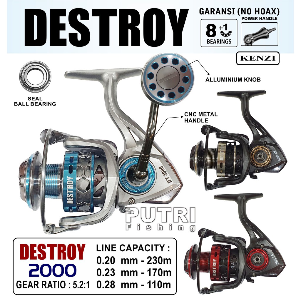 KENZI DESTROY 2000 REEL