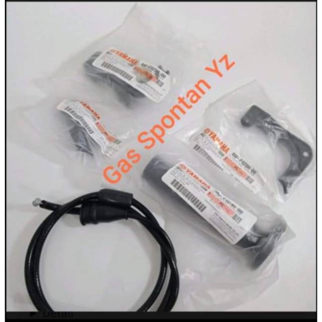 Gas spontan yamaha yz universal rxk tiger mega pro gl pro vixion cb fu gsx mx jupiter z vega supra x