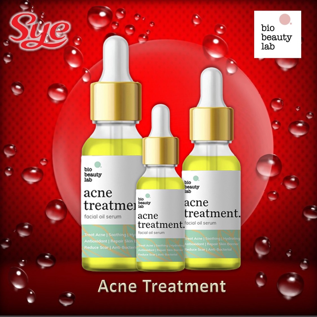 BPOM BIO BEAUTY LAB ACNE TREATMENT FACIAL OIL SERUM 5ML, 10ML, 20ML / FACIAL SERUM / SYE