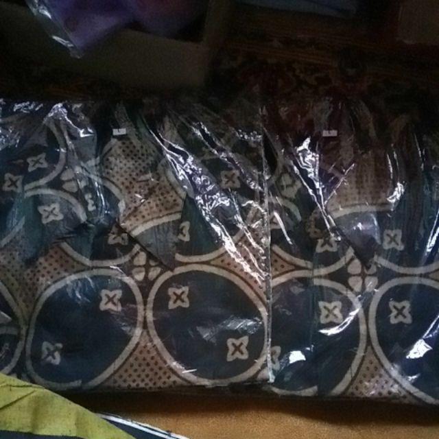 Qnunbatik Sarimbit/couple Batik Dress/terusan Wanita Mawar Kawung