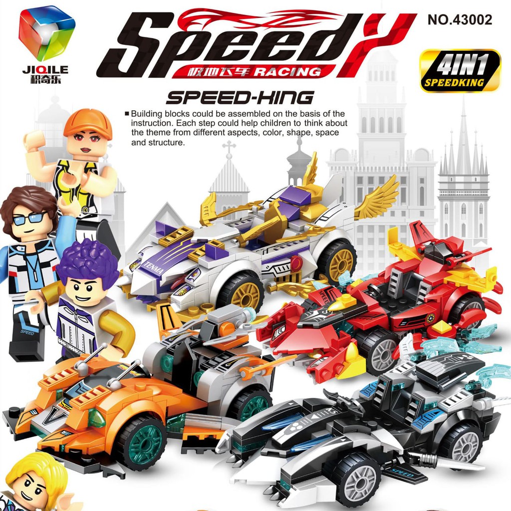 Balok Susun Mobil Tamiya Speed Racing / Lego Tamiya Speed Racing Car