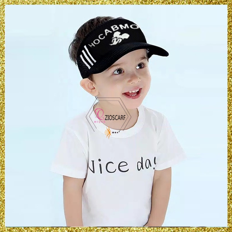 Topi Visor anak Sunshade Motif Kartun Topi Baseball Anak topi rajut anak mickey BTG