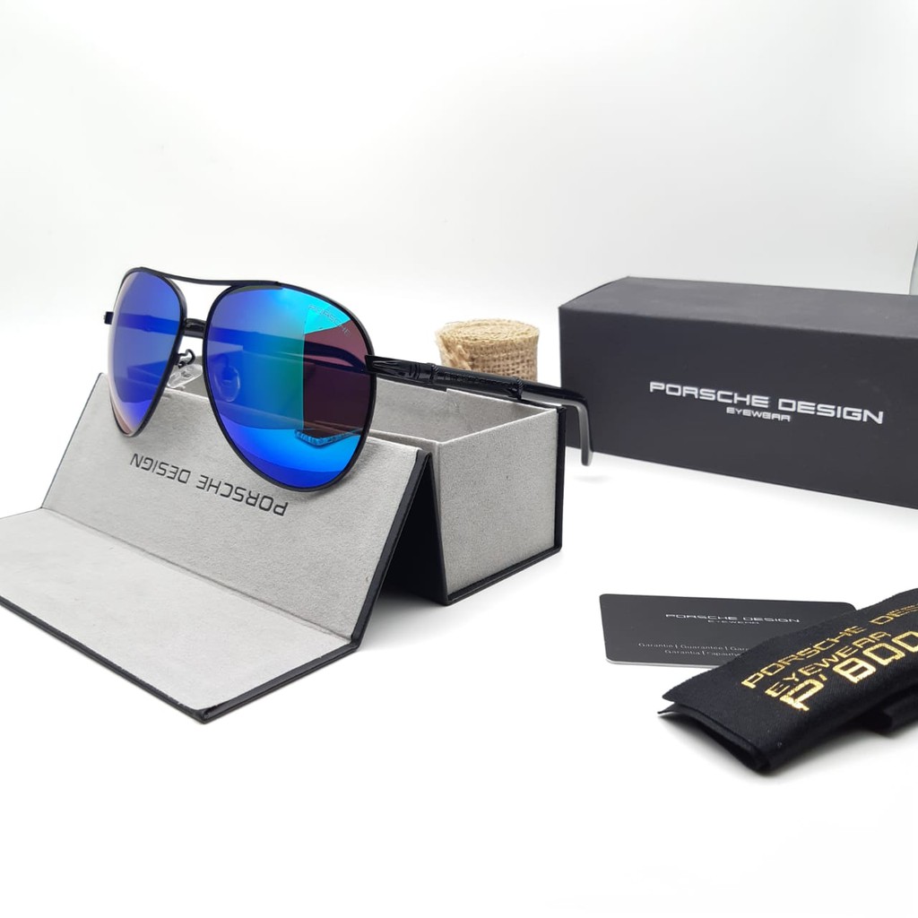 Kacamata Gaya PORSCHE DESIGN 8738 FULLSET LENSA POLARIZED