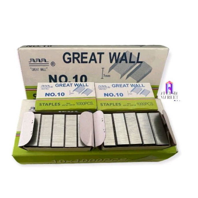 

Isi staples kecil Great Wall no.10