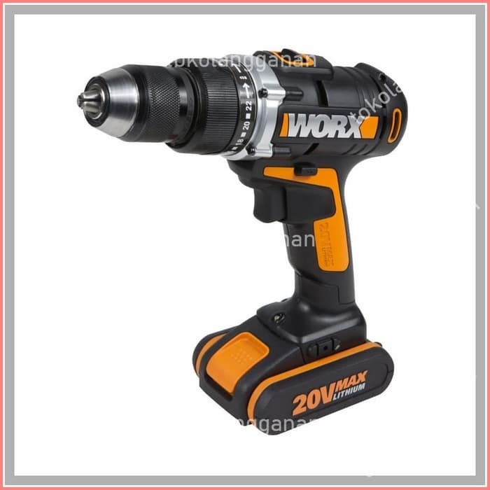 Worx Bor Listrik Nirkabel 13 Mm 20v bn17