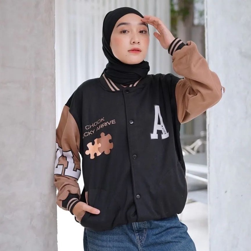 A Chook Baseball - Jaket Baseball Varsity Unisex Terbaru