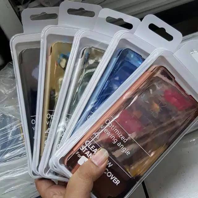 Flip Miror Standing Flip Case Vivo V20 / V20 Se / V19