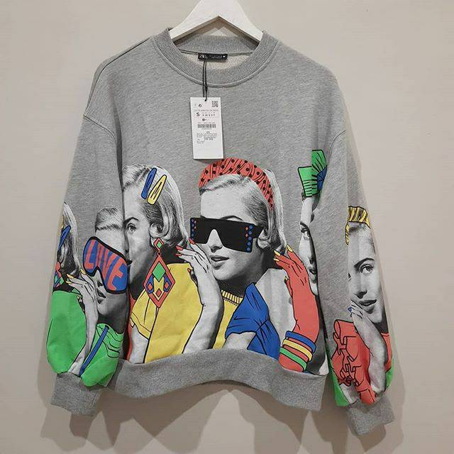 zara sweatshirt