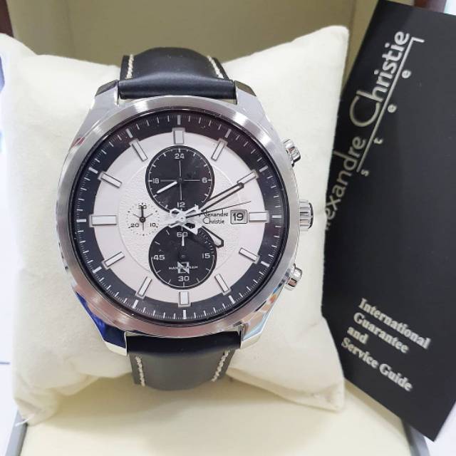 JAM TANGAN PRIA ALEXANDER CRISTIE ORIGINAL AC6550 GARANSI RESMI/ALEXANDRE CHRISTIE COWOK AC 6550