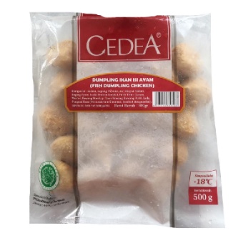 

Cedea Fish Dumpling Chicken 500 gr